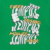 クラウドグラフィックTシャツ (GREEN)