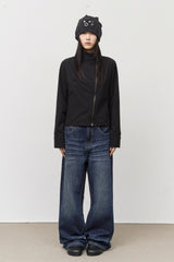 Flush Wide Washed Denim