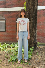 SUMMER MELODY TEE - GREY