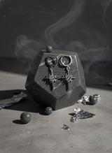 [少女時代 テヨン Piercing] ラブ プラネット ハギーズ ピアス - Silver Color