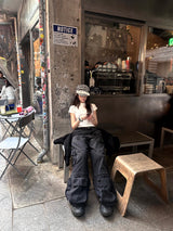 Check tweed beret
