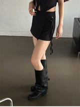 stripe strap pants