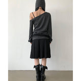 Dot Midi Skirt