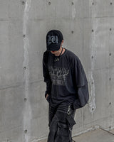 カウンティレイヤードロングスリーブTシャツ