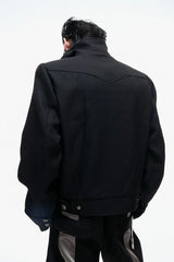 Colorblock Deconstructed Jacket