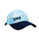 Celeste Plaid Hat