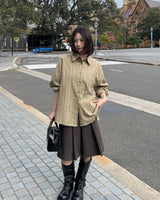 [ORIGINAL] Andy Wool Pleated Skirt