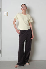 Basic Short Sleeve Tee_Yellow