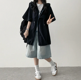 メリピンタックデニムバミューダショーツ [ショート & ロングセレクション*]