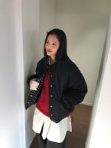 [MD Pick]ウールタッチブラッシュVネックニット (4 Colors)