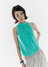 ドレープネックトップ [Mint]