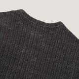 LMN Benny a ribbed bone Henley Neck Short Sleeve (4 colors)