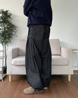 サイドスナップデニムパンツ