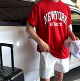 Liu Washing Cotton Banding Shorts
