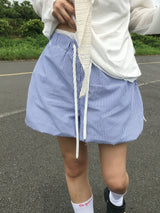 Pumpkin Stripe Layer Shorts (2c)