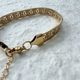 Golden Weave Bracelet