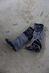 Zipper Fold Leg Warmers