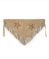 STAR LEATHER SHAWL_BE