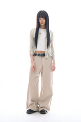 Eller lettuce edge cardigan