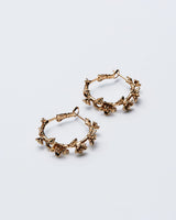 Garden Small Hoop Earrings Gold