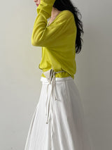 Triangle Leather Strap Belt