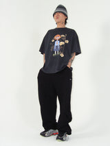 トミーTシャツ_チャコール