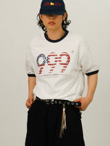 AN RINGER VINTAGE PRINTING 1/2 T