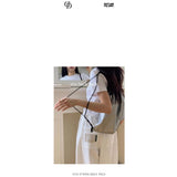 LILY SHIRRING STRING TOP_OATMEL