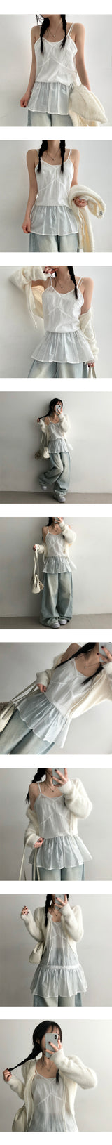 TEN-IT Sleeveless String Layered Dress