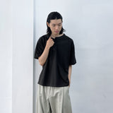Structured Cut Henley SS