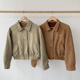 Ain Suede Blouson Jumper