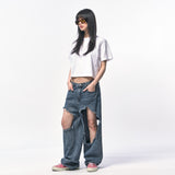 マムズフェイバリットフィットクロップTシャツ