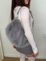 2way puppy bag gray