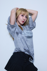 eureka Tie-Dye T-Shirt-Smoke Black