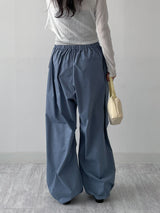 [Unisex] Stopper Parachute Banding Wide Pants