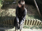 alpa cable cardigan
