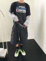 ヘリワークベルトバミューダパンツ5C