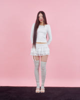 BACK RIBBON STUD T SHIRTS [3colors]