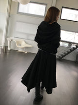 エンボスフレアアンバルスカート