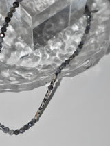 iolite gemstone choker