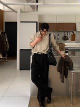  Square Pocket Overfit Corduroy Shirt