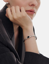 26SS★ [Premium Plating] Pennysense AB(P) Bangle Onyx