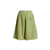 (2color) Linen Bermuda Banding Pants
