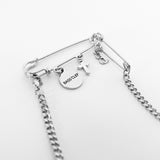 a men's チェーンブローチ_CLEF ブローチ
