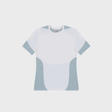 カラーブロッキングTシャツ (Blue)