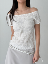 シフォンバンディングスカート (3color)