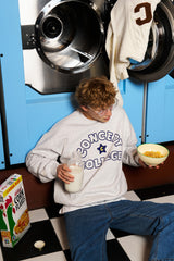 Handlogo sweatshirt / Ash gray [Unisex]