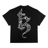 TZ Chrome Doodle - Black