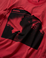 イリュージョン レッド ディストレスト Tシャツ