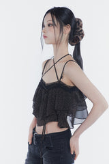ベラベルトブーツカットデニム black